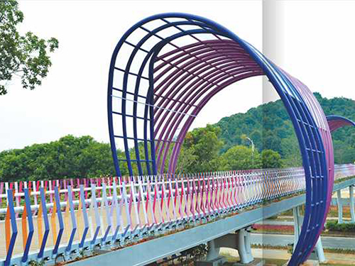 广州科学城开泰大道人行天桥