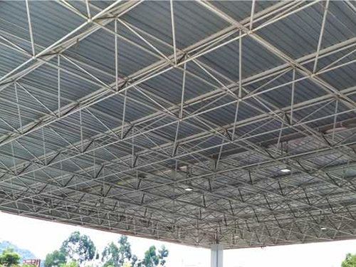 广州市黄埔区姬堂加油站网架