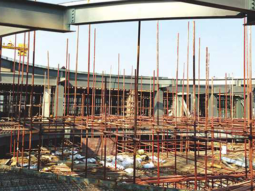 增城市中心医院钢结构项目